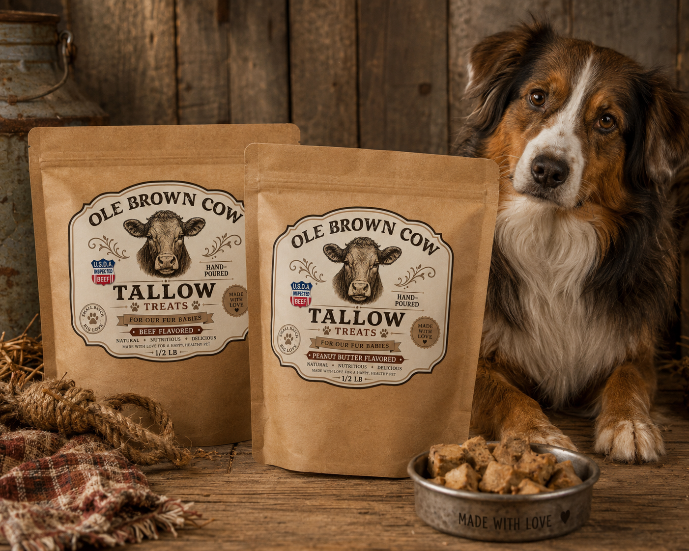 1/2 lb Fur-Babies Tallow Treats