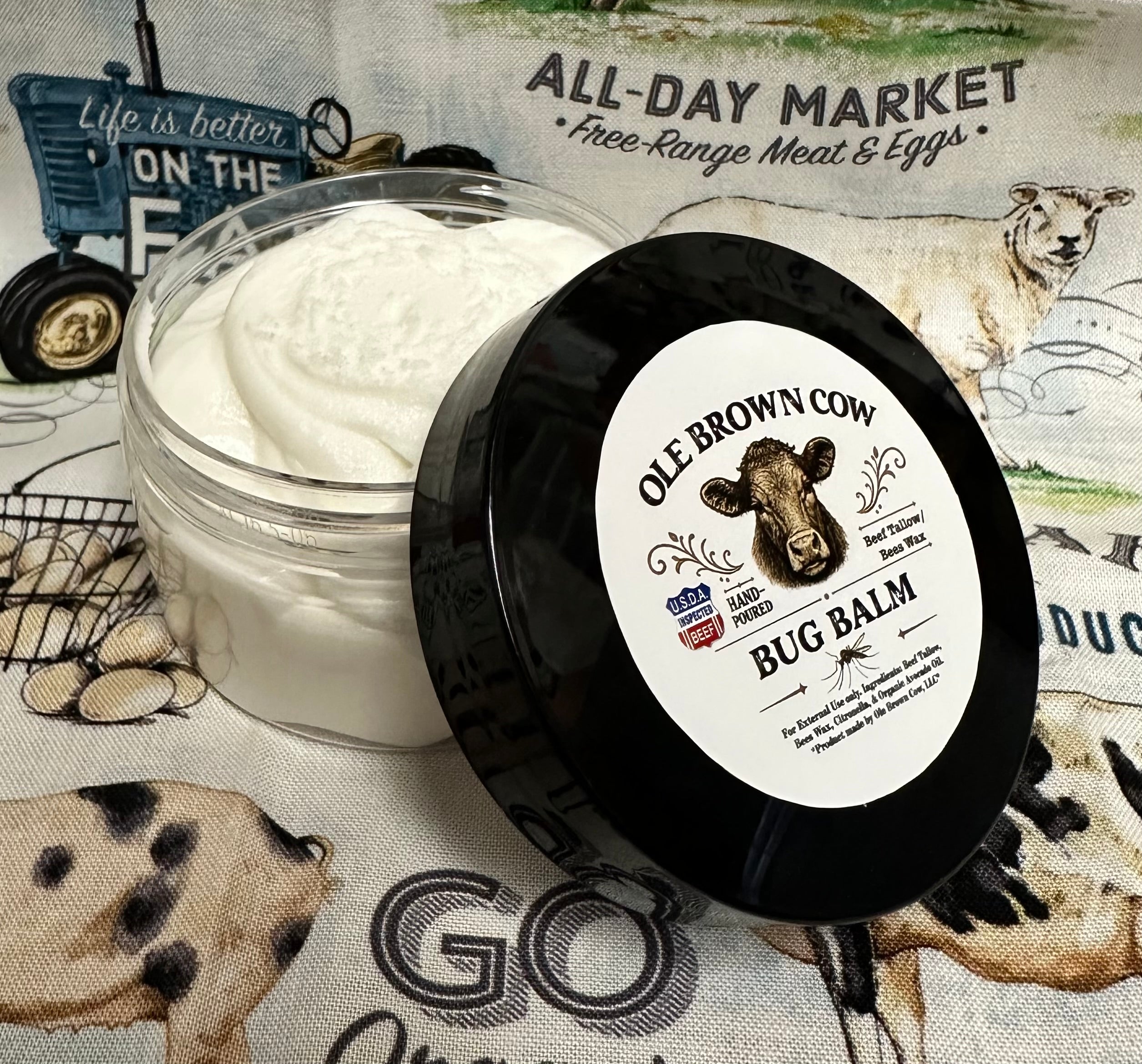 4oz Tallow Bug Balm