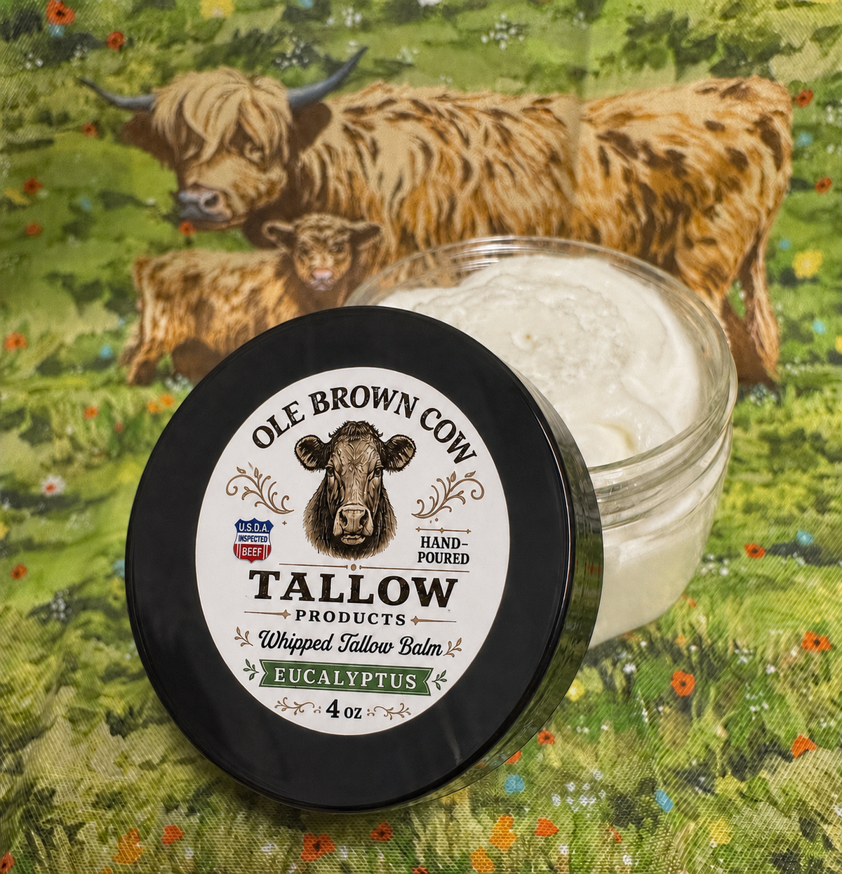 Whipped Tallow Balm (Assorted Scents and Sizes)