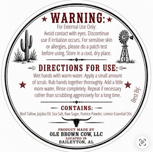5oz Grime Grinder Mechanic Scrub