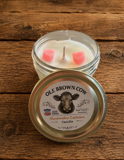 8oz Beef Tallow Candle (Assorted Scents)