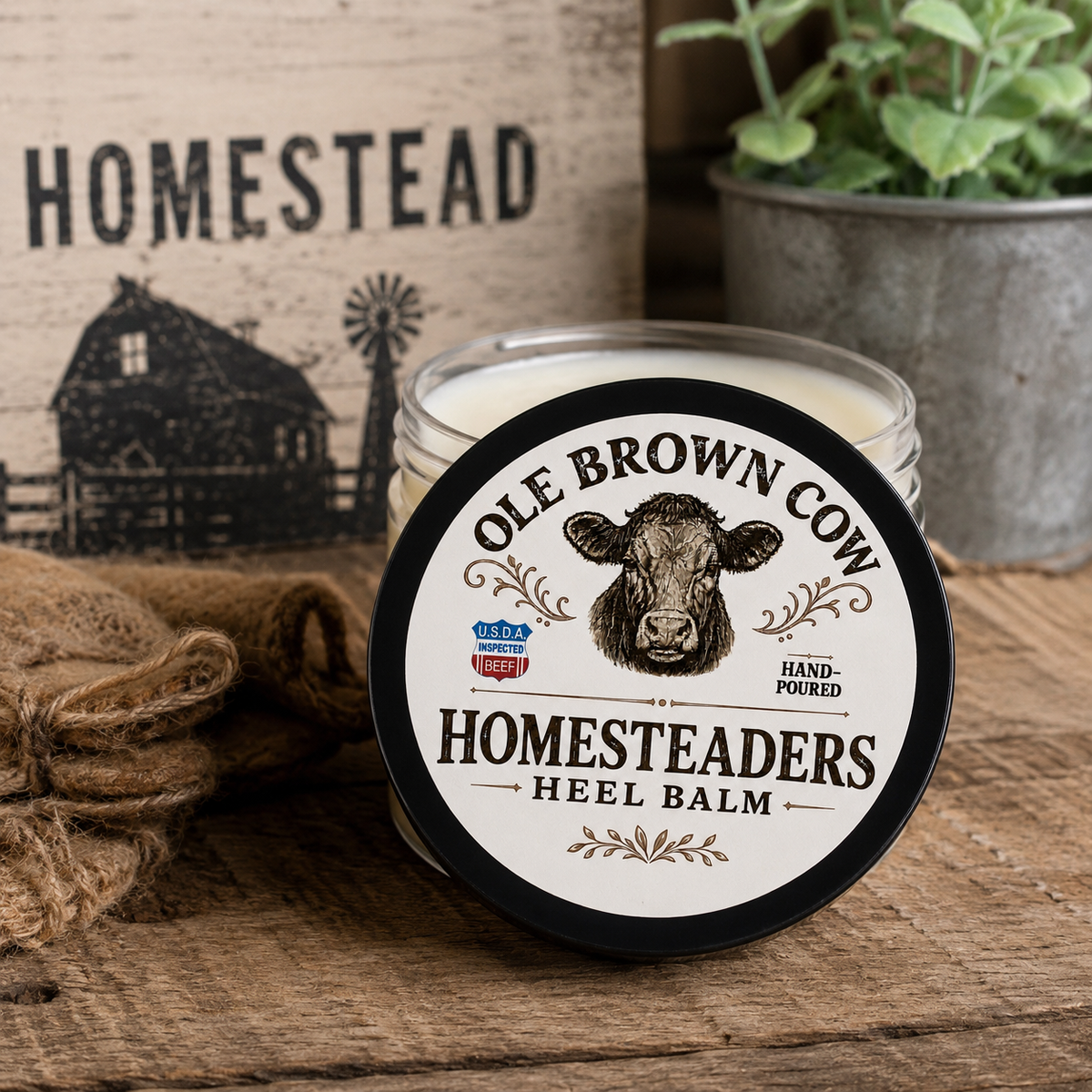 Homesteaders Heel Balm
